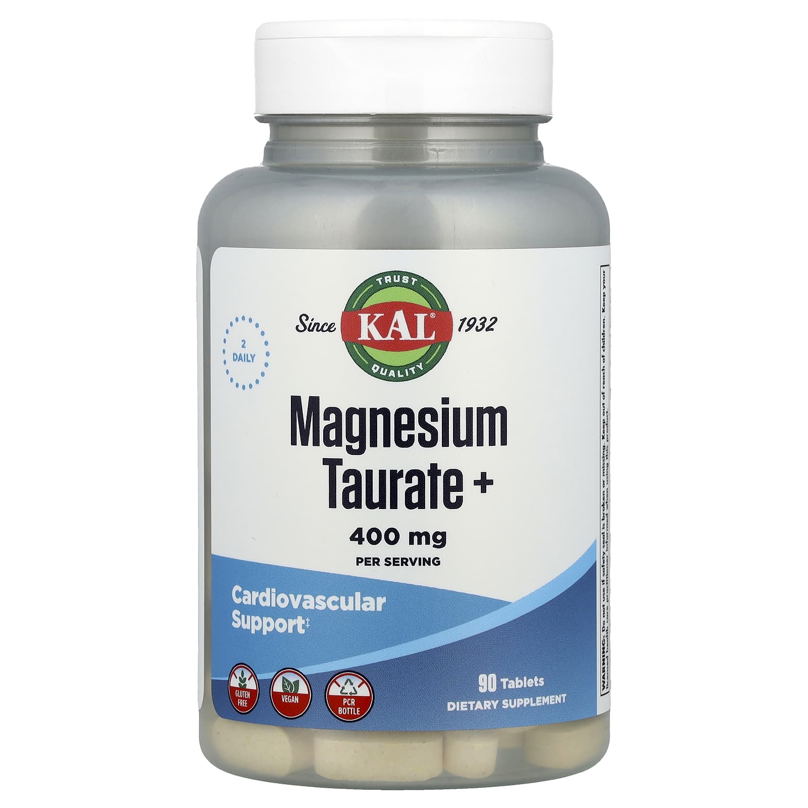 KAL Magnesium Taurate Plus 90 таблеток