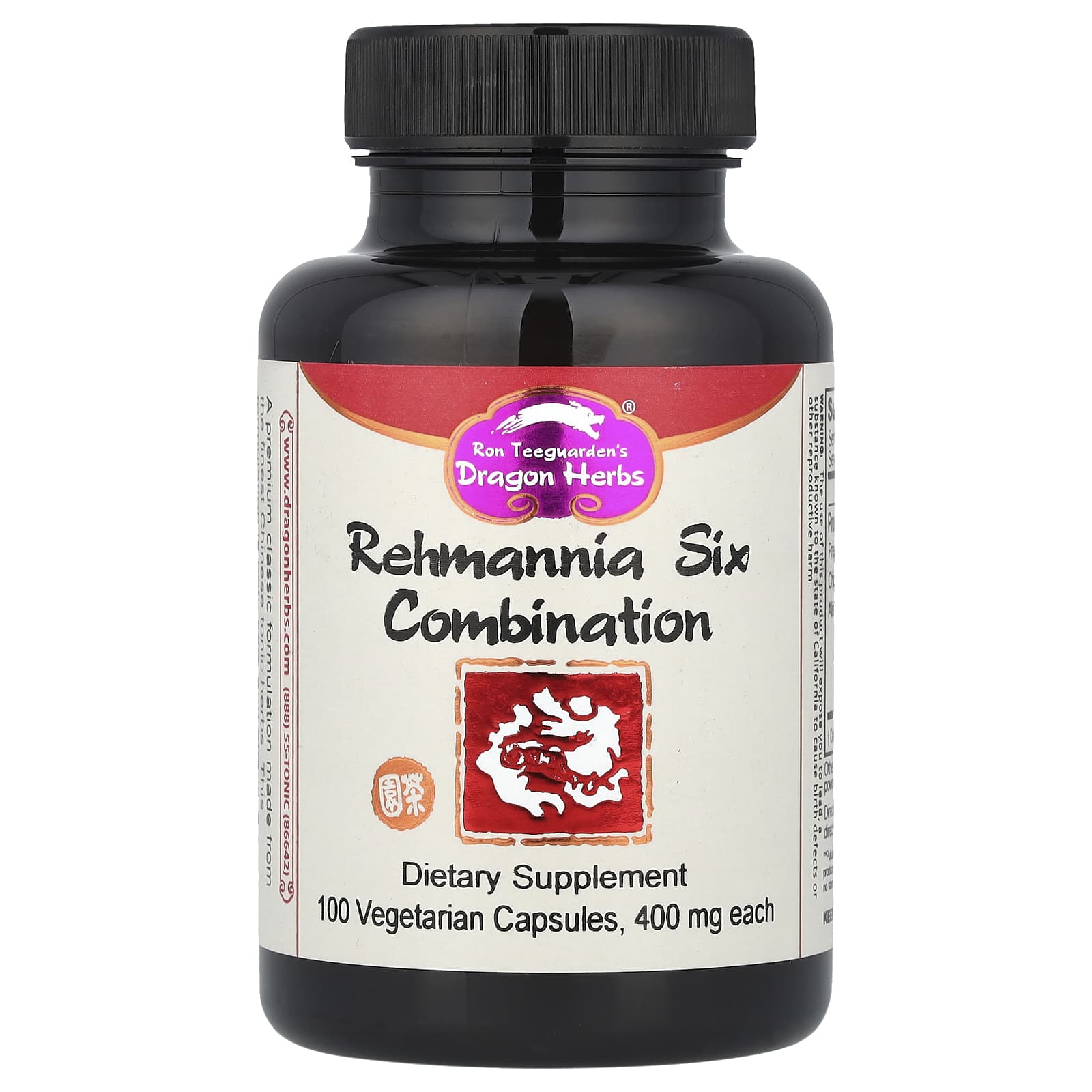 Dragon Herbs Rehmannia Six Combination 100 капсул