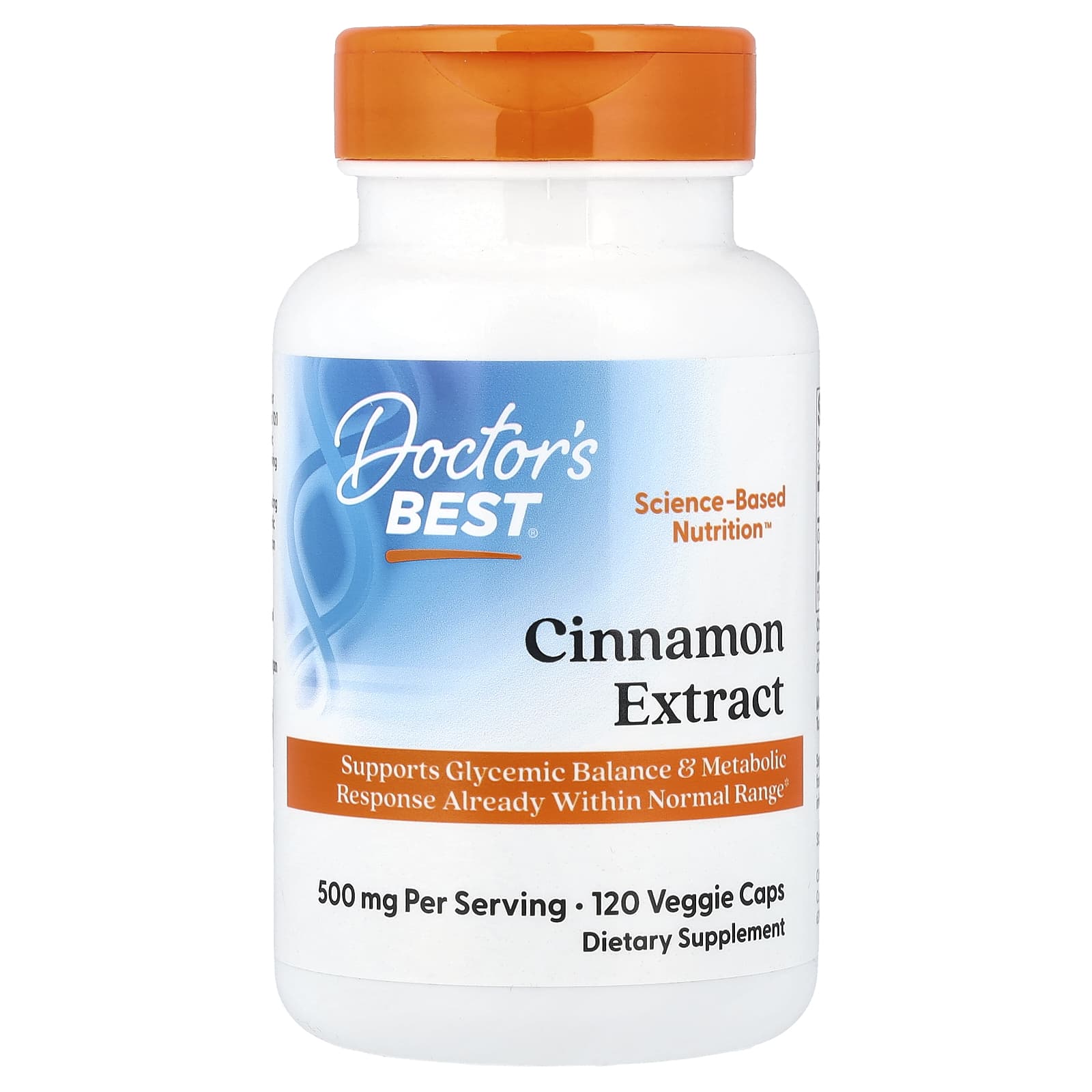 Doctor's Best Cinnamon Extract 250 мг 120 капсул