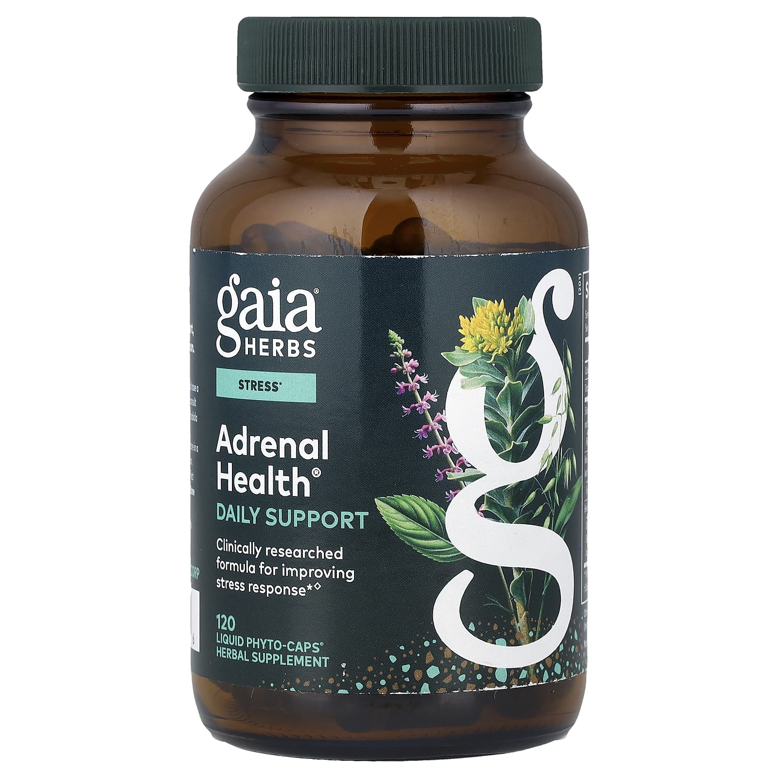 Gaia Herbs Adrenal Health 120 капсул
