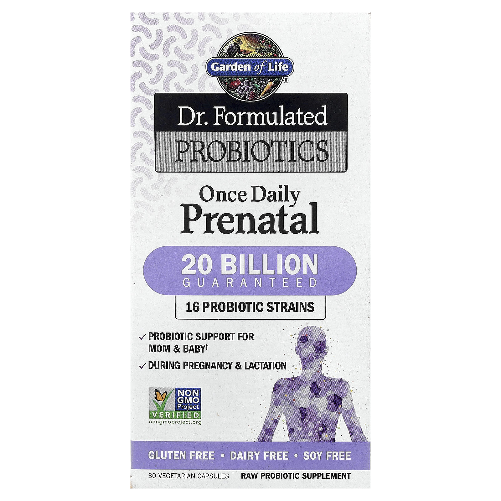 Garden of Life Dr Formulated Probiotics Pregnancy 30 капсул