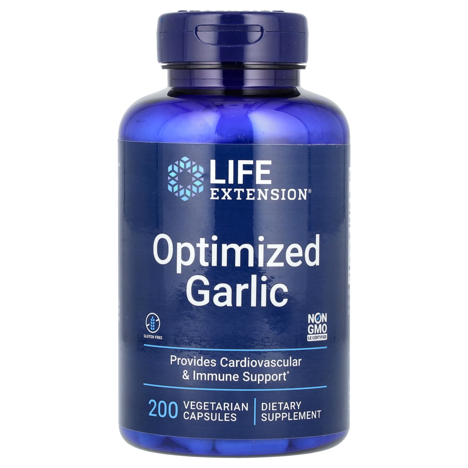 Life Extension Garlic Extract 600 мг 200 вегетарианских капсул