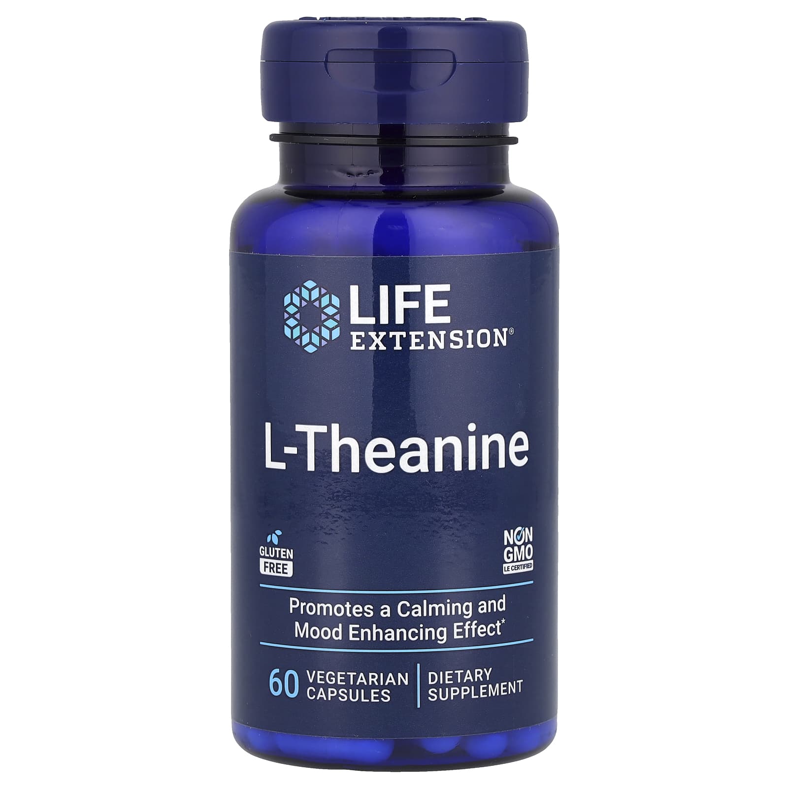 Life Extension L-Theanine 100 мг 60 капсул