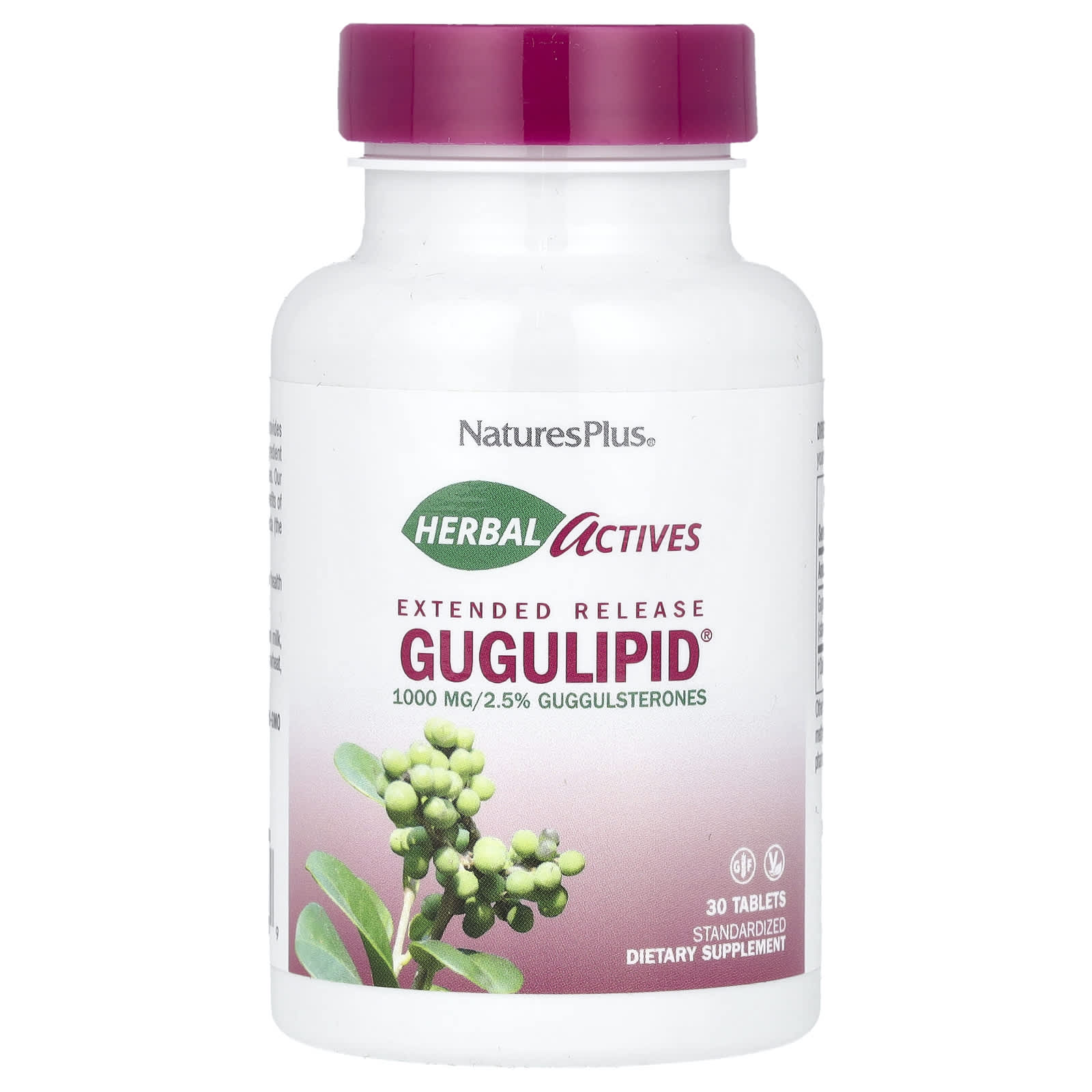 NaturesPlus Gugulipid SR 1000 мг 30 таблеток