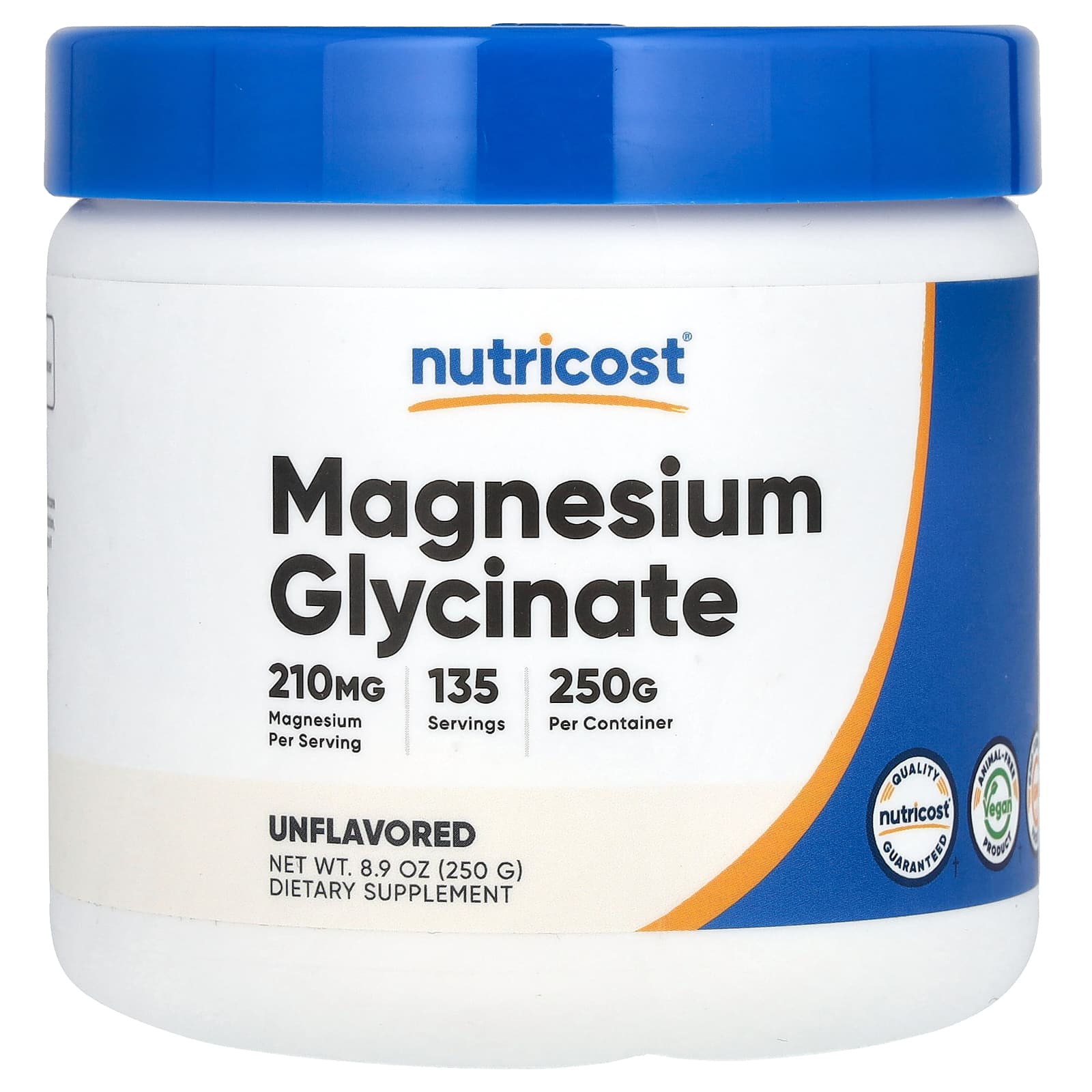 Nutricost Magnesium Glycinate Powder 250 г