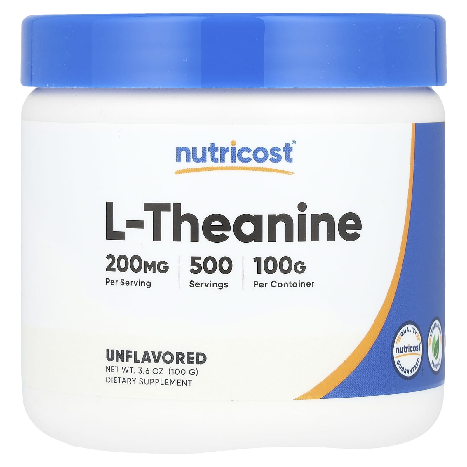 Nutricost L-теанин 100 г