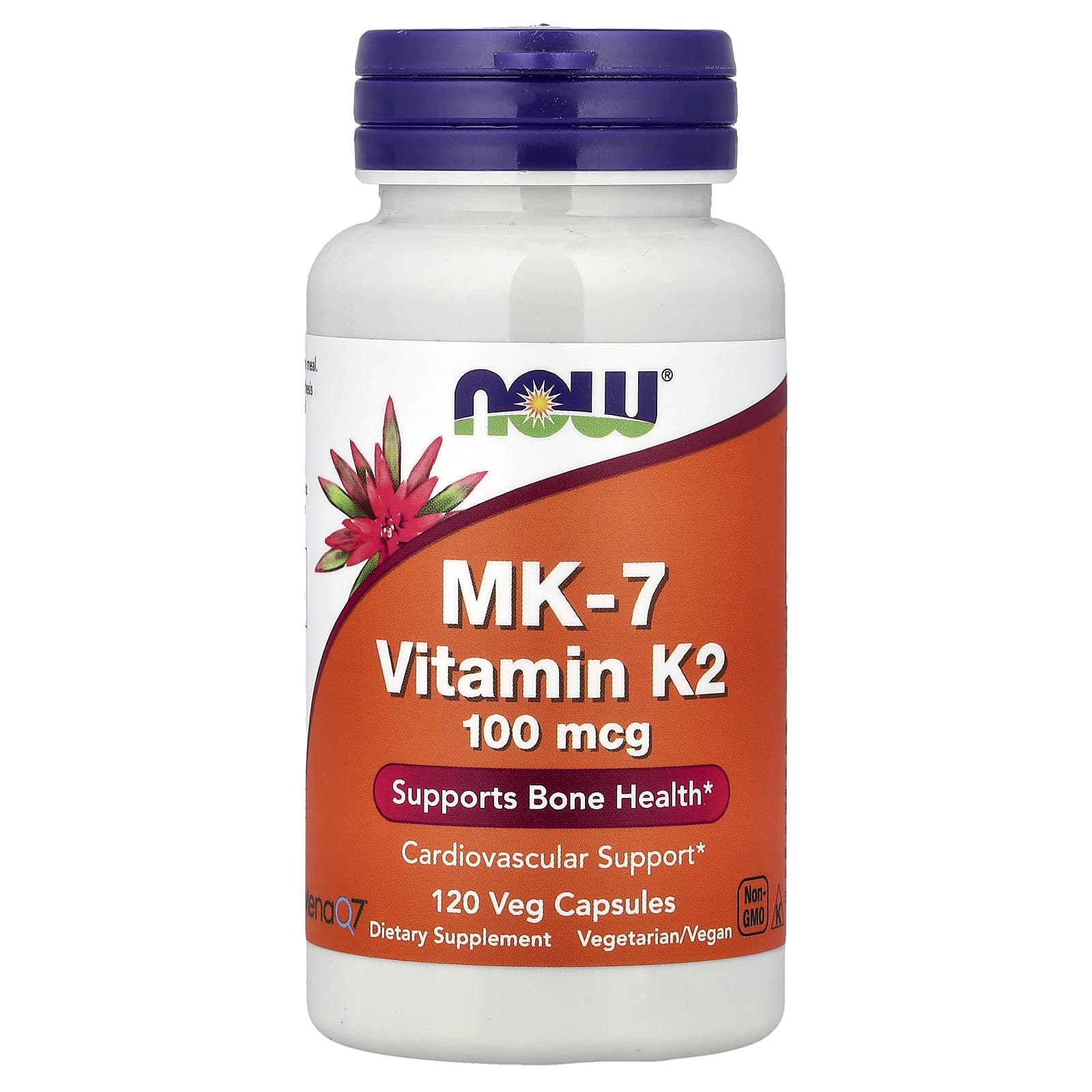 NOW Foods Vitamin K2 MK-7 100 мкг 120 капсул