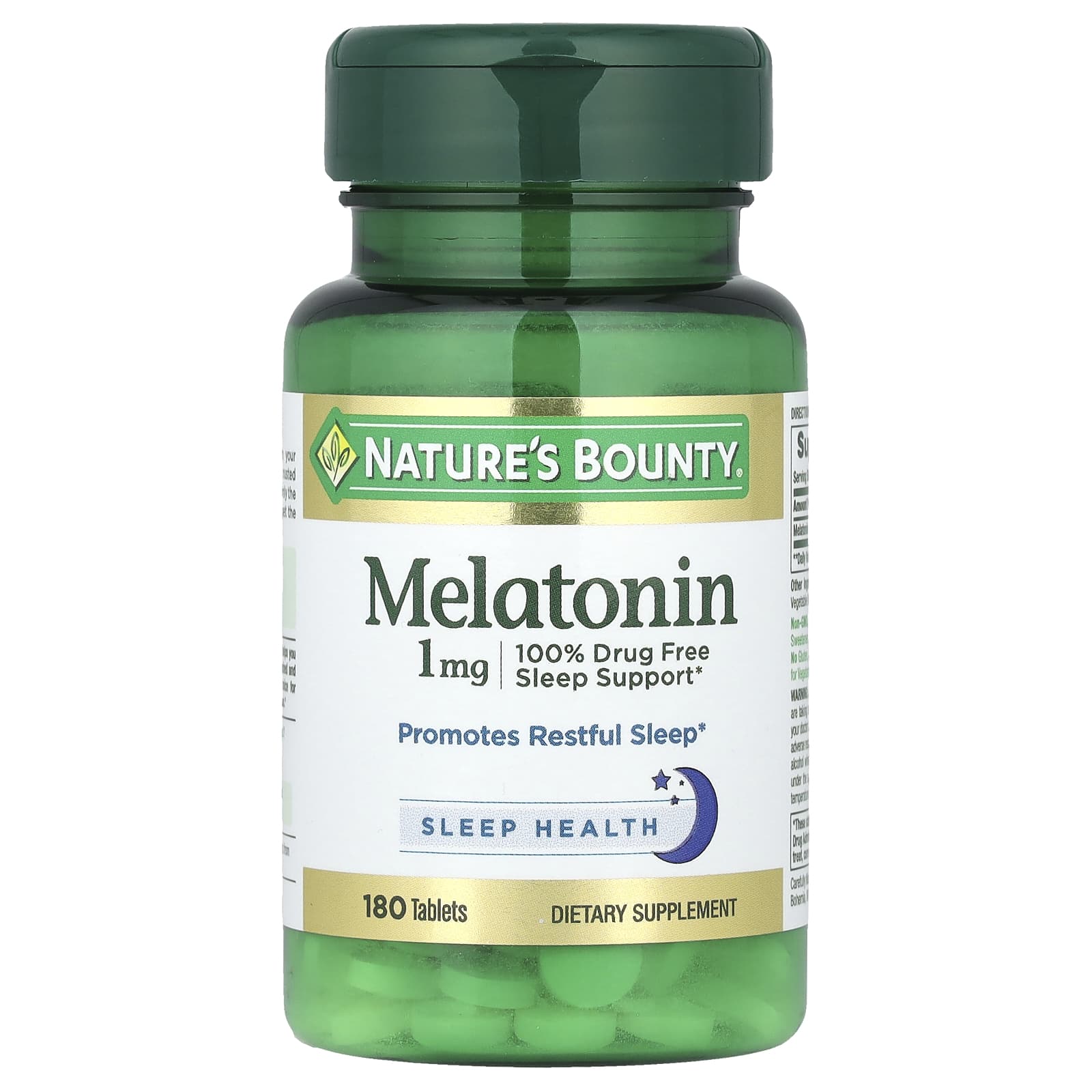 Nature's Bounty Melatonin 1 мг 180 таблеток