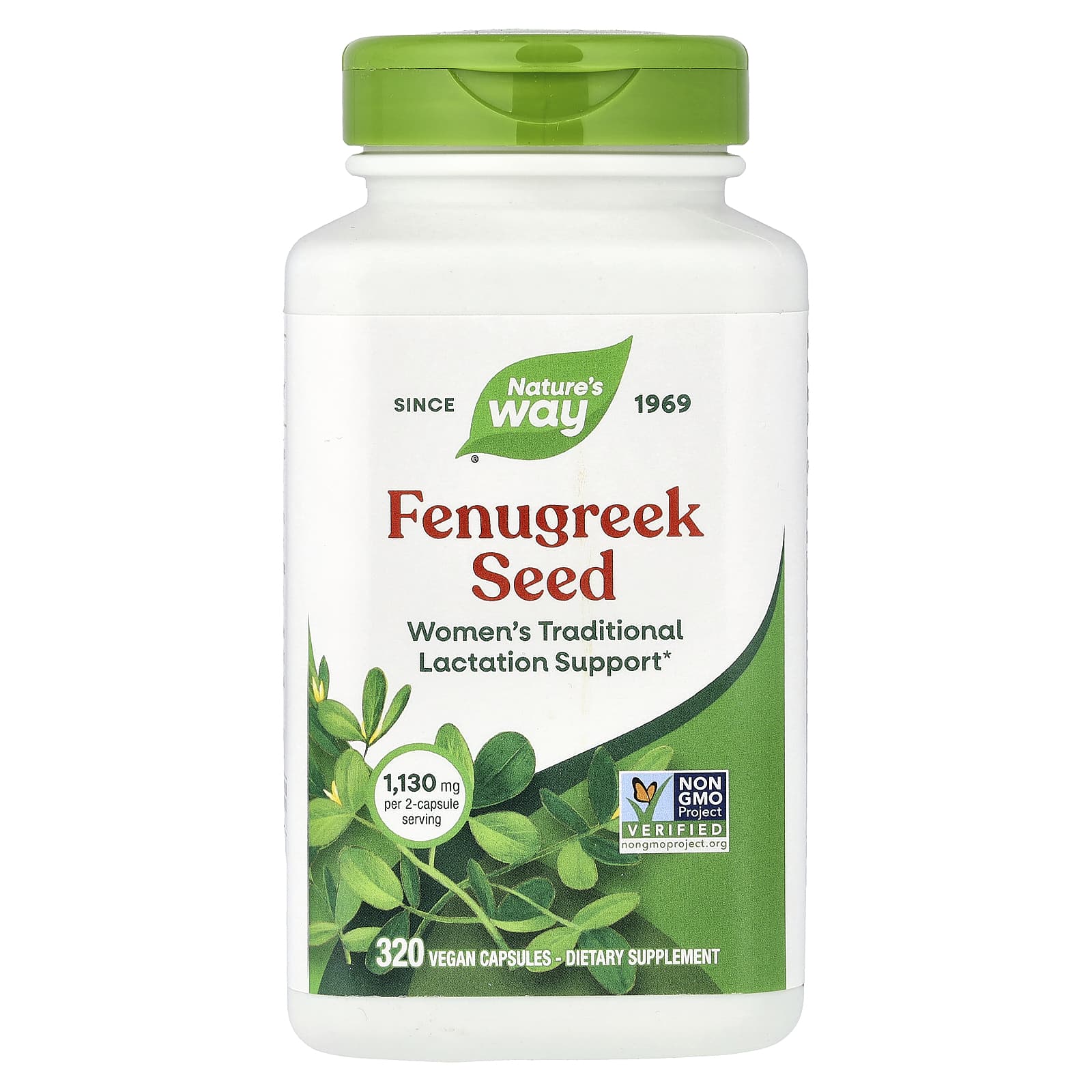 Nature's Way Fenugreek Seed 320 капсул