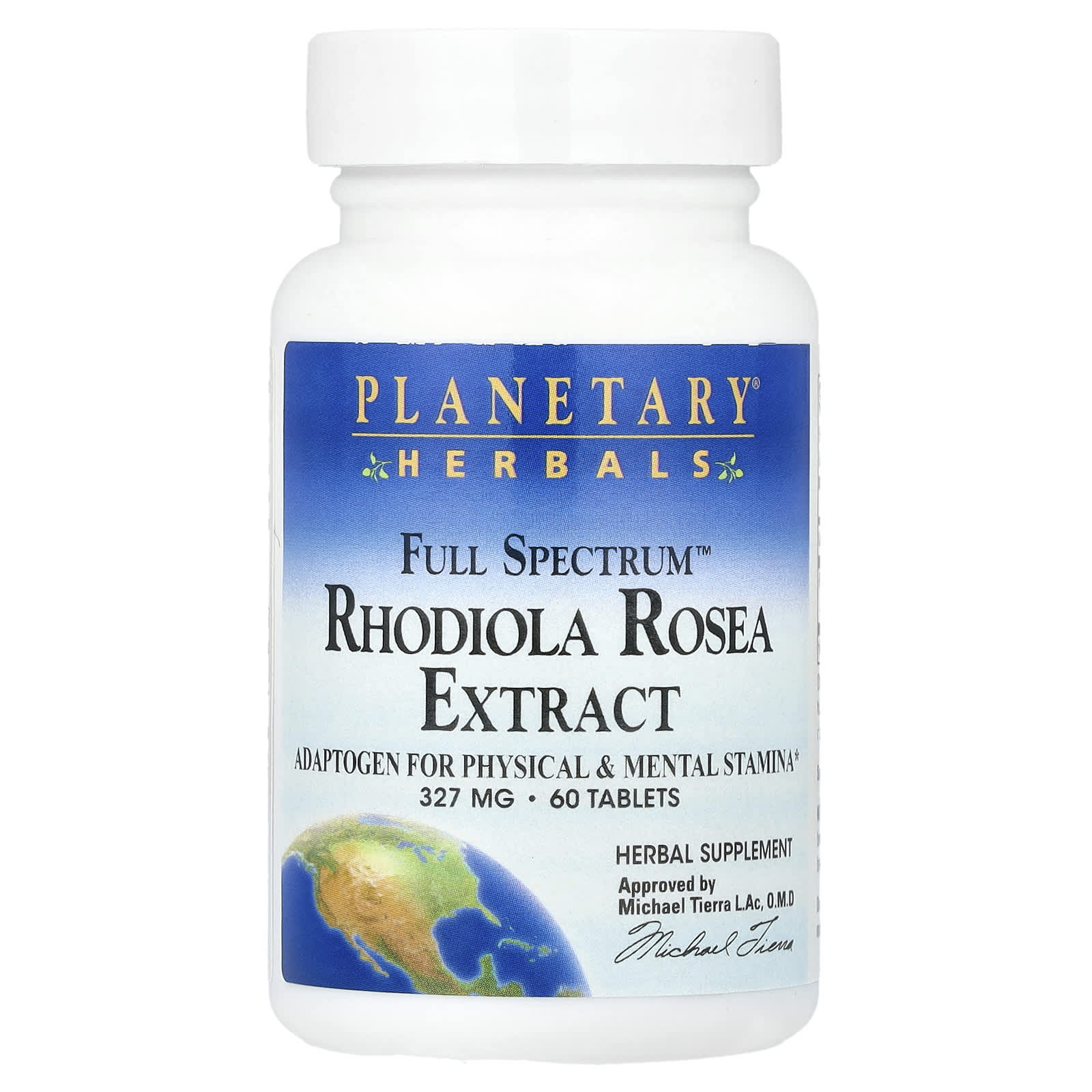 Planetary Herbals Rhodiola Rosea 60 таблеток