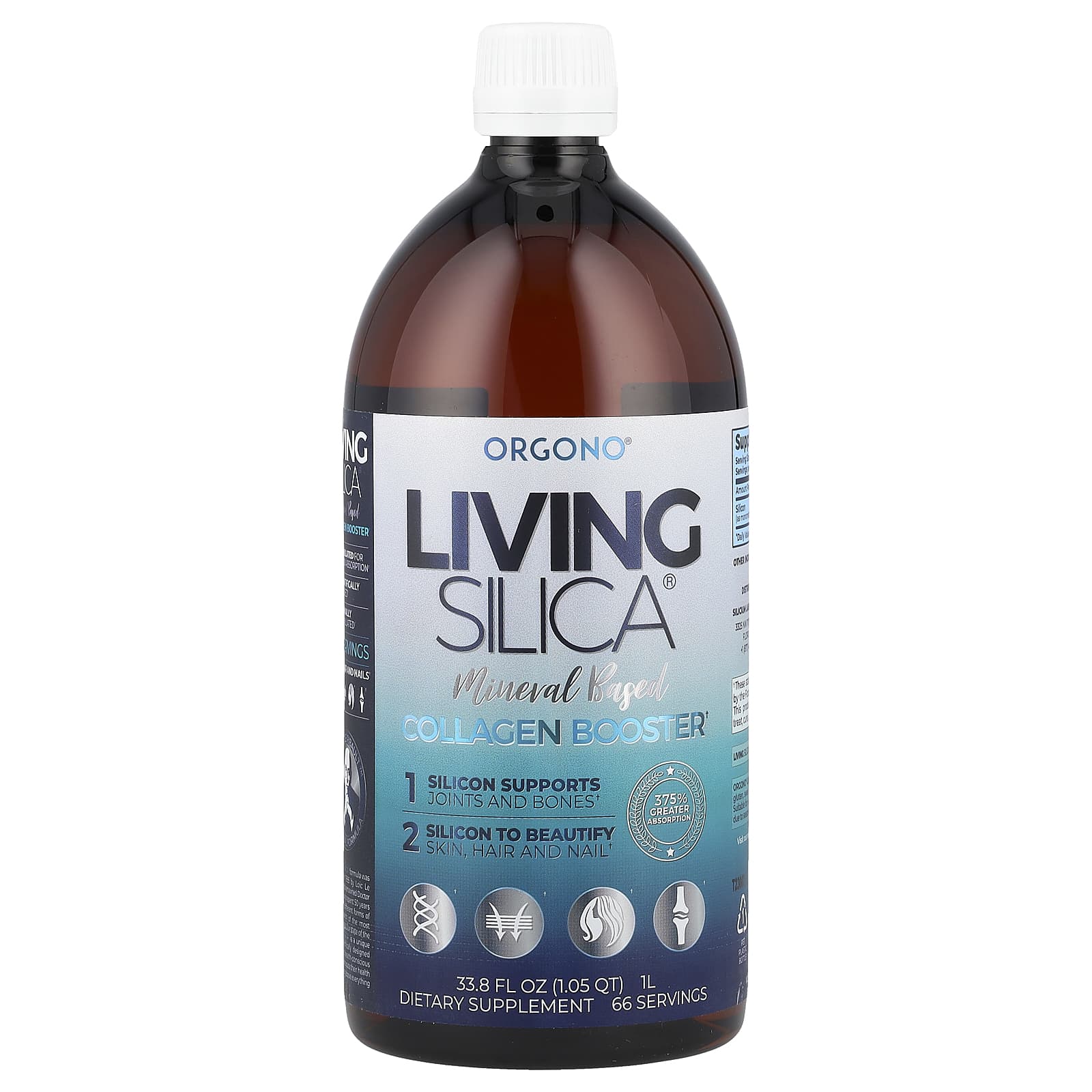 Silicium Laboratories Orgono Living Silica кремний 22,5 мг 1 л