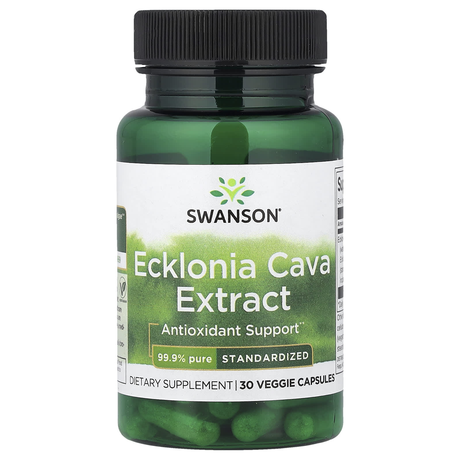 Swanson Ecklonia Cava Extract 30 растительных капсул