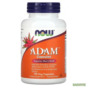 NOW Foods, ADAM, мультивитаминный комплекс для мужчин, 90 мягких капсул