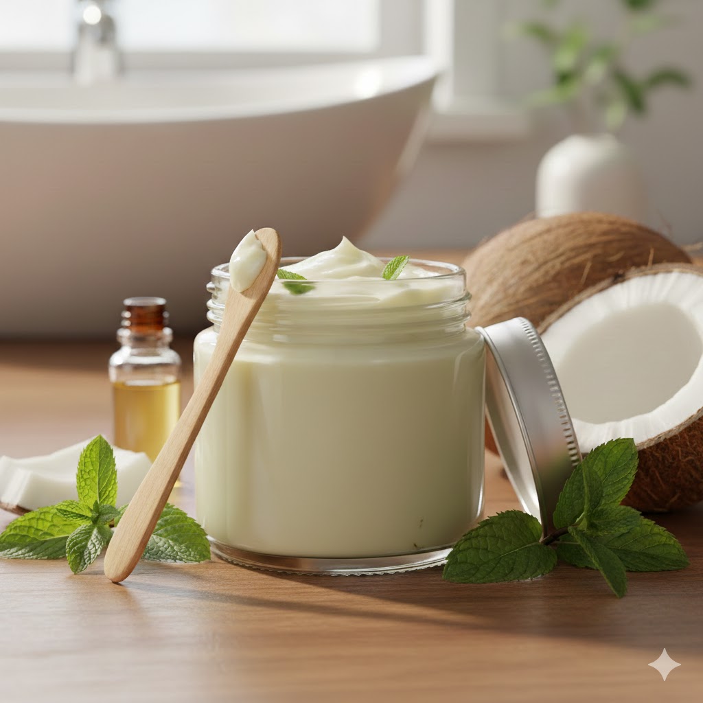 Зубная паста стекло Лаванда, мята и чайное дерево 50 мл